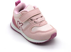 KLIN Παιδικά Sneakers Ανατομικά Ροζ