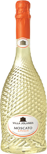 Santero Κρασί Villa Jolanda Peach Moscato Bianco Λευκό Γλυκό D' Asti Ημιαφρώδες 750ml