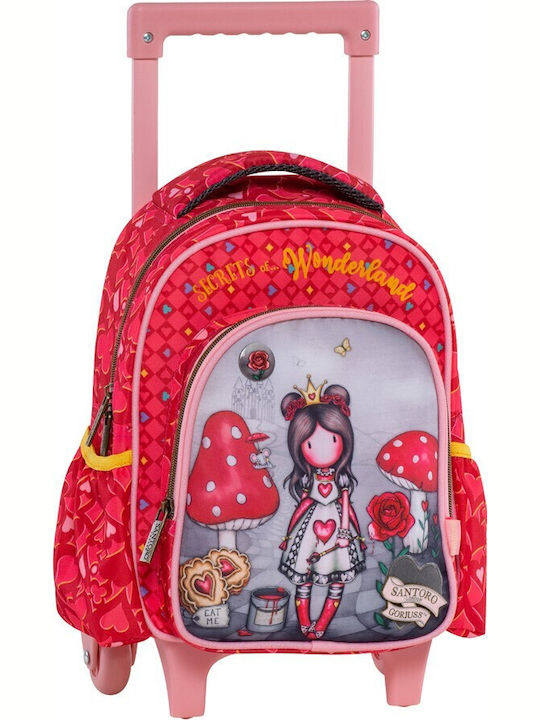 Graffiti Gorjuss School Bag Trolley Kindergarte...