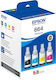 Epson 664 Pack of 4 InkJet Printer Inks Yellow / Cyan / Magenta / Black (C13T66464A)