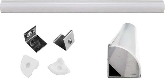 Redled Γωνιακή Τάπα για Εξαρτήματα Ταινιών LED 27110