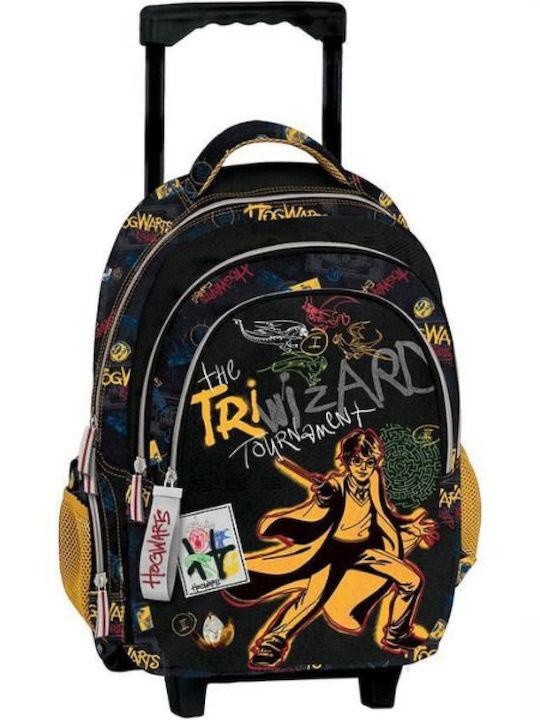 Graffiti Harry Potter School Bag Trolley Elementary, Elementary in Black color