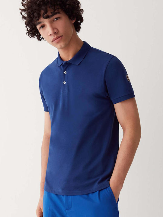 Colmar Ανδρικό T-shirt Κοντομάνικο Polo Navy Μπλε