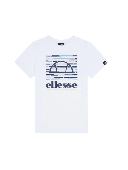 Ellesse Παιδικό T-shirt Λευκό