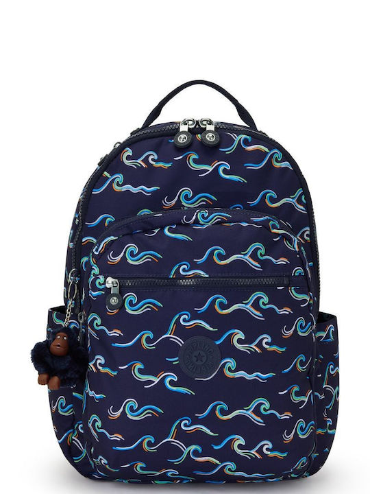 Kipling Seoul Ученическа Чанта Обратно Елементарен Fun Ocean