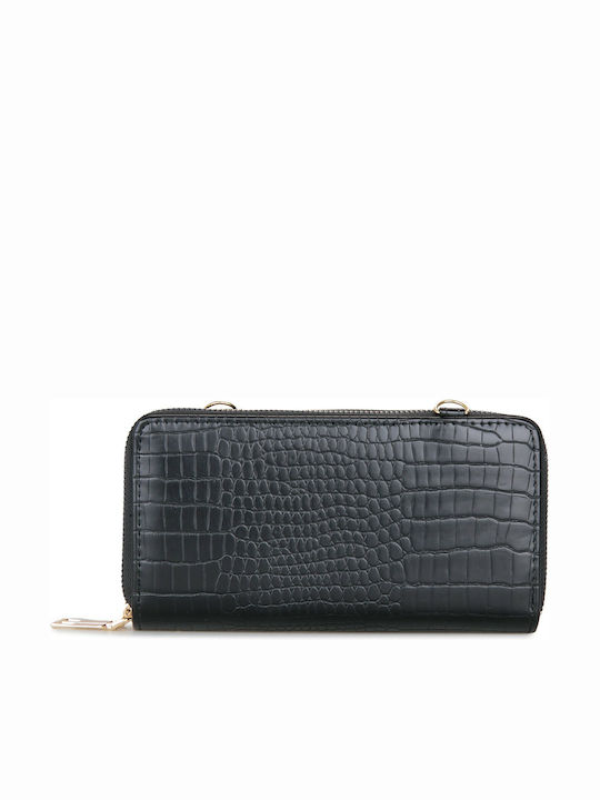 Large Women's Wallet Classic Black