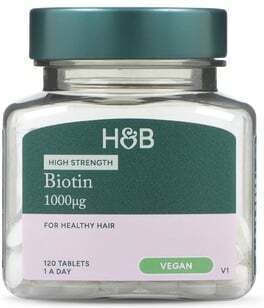 Holland & Barrett Biotin Витамин за Косата & Кожата 1000mcg 120 Таблетки