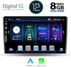 Digital IQ Sistem Audio Auto pentru Ford Fiesta 2018> (Bluetooth/WiFi/GPS/Apple-Carplay) cu Ecran Tactil 9"