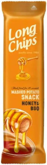 Long Chips Chips with Honey & BBQ Flavor 75gr