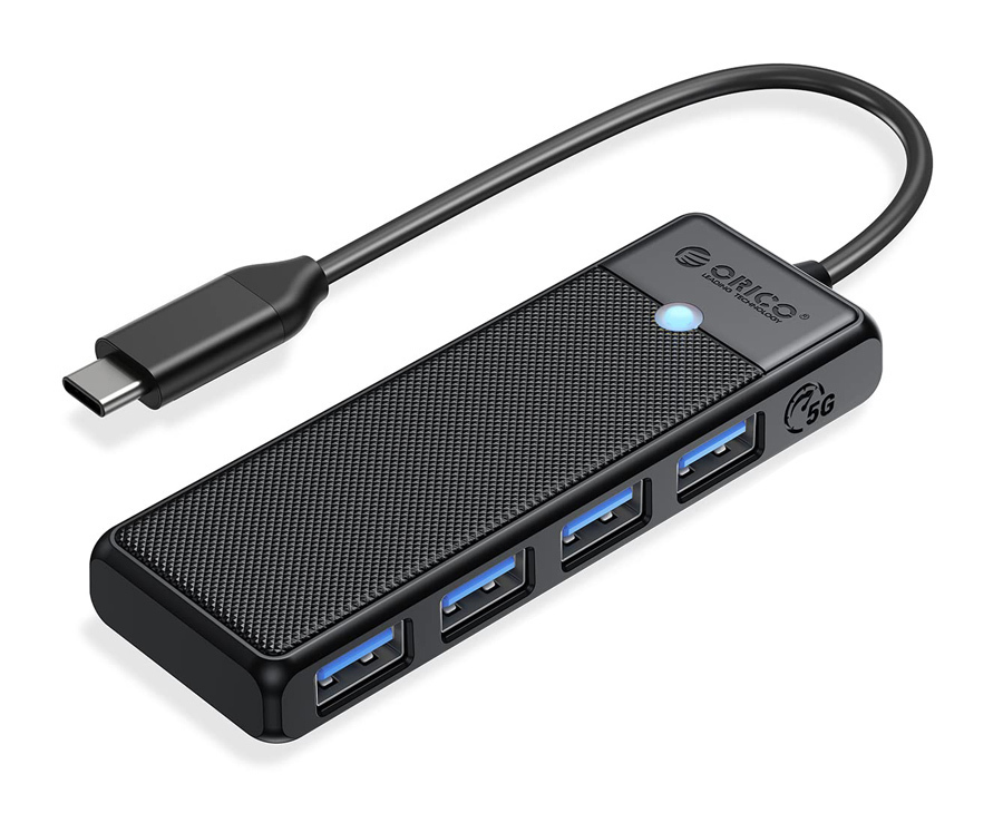Orico USB 3.0 Hub 4 Θυρών με σύνδεση USB-C