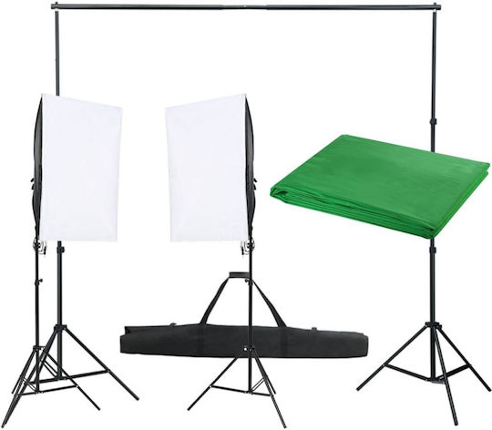vidaXL Lighting Kit With Tripod