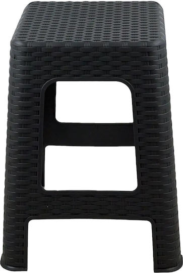 Σκαμπό Rattan 35x35x46cm Σκαμπό Rattan 35x35x46cm