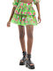 Glamorous Mini Skirt Floral in Green color