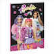 Gim Τετράδιο Ριγέ Β5 40 Φύλλων Barbie Πολύχρωμο