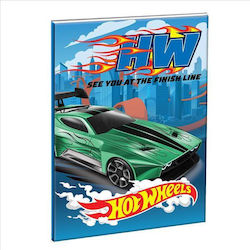 Gim Caiet Cu dungi B5 40 de Foi Hot Wheels Mult...