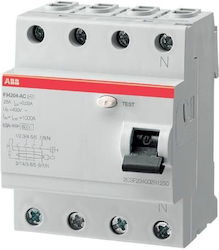 Abb Ρελέ Διαρροής 4x40A 400V Abb Ρελέ Διαρροής 4x40A 400V