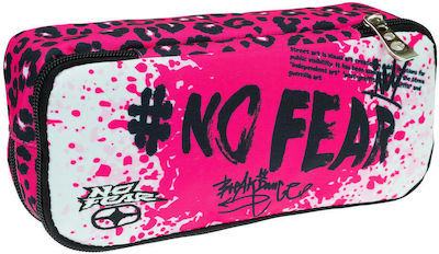 No Fear Queen Pencil Case with 1 Compartment Fuchsia