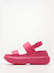 Liu Jo Flatforms Sporty Women's Sandals Pink