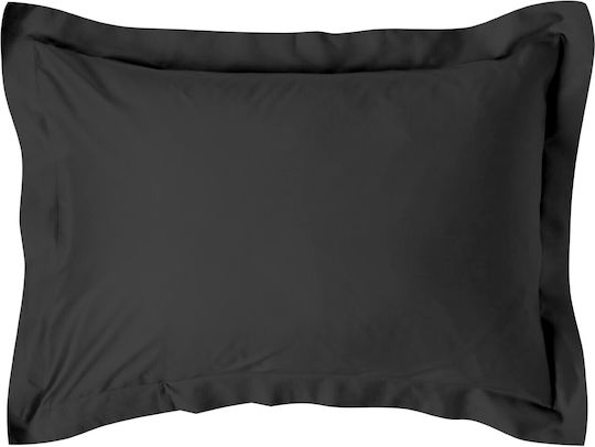 Makis Tselios Home Irma Σετ Κουβερλί Υπέρδιπλο Βαμβακοσατέν 5 Dark Grey 220x240cm 3τμχ