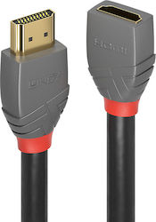 Lindy 36477 HDMI 2.0 HDMI мъжки - HDMI женски 2м Черен