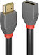 Lindy HDMI 2.0 Premium High Speed 4K 60Hz HDR Cable HDMI Male - HDMI Female 2m Black