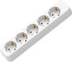 Muhler Power Strip 5 Positions with Switch and Cable 1.5m