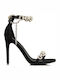 Sandals with Strass Black