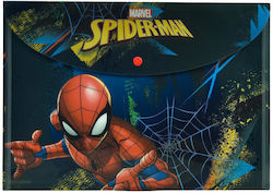 Gim Folder with Button for Paper A4 Multicolour Spider-Man