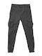Trousers Cargo Elastic Gray