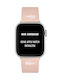 Lacoste Каишка Кожа Розов (Apple Watch 38/40/41мм) 2050031
