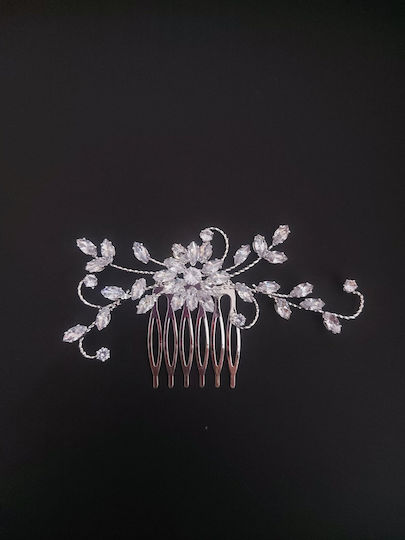 Νυφικό Χτενάκι Μαλλιών Zircon 3/10 Cm