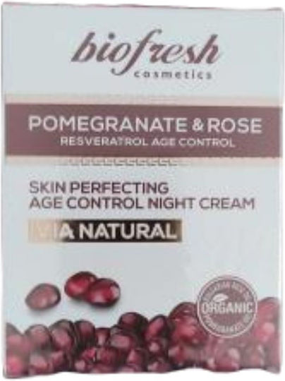 Bio Fresh Pomegranate & Rose Cream Face Night 50ml