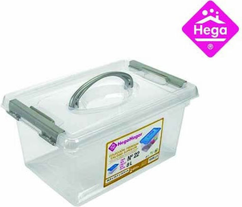 AGC Kunststoff Aufbewahrungsbox mit Deckel 8Es 1Stück