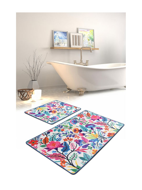 L'Εssentiel Maison Bath Mats Set 359CHL2367 Multicolour 2pcs