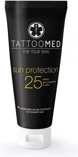 Tattoomed Sonnenschutz SPF25 Creme für Tattoo 100ml