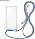Sonique Armor Clear Back Cover Silicon cu Curea...