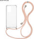 Sonique Armor Clear Back Cover Silicon cu Curea...