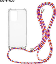 Sonique Armor Clear Задна корица Силикон с Каиш...