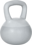 Gray PVC Kettlebell 10kg