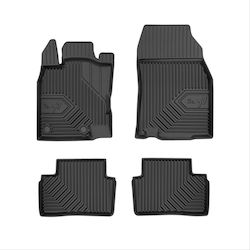 Frogum Σετ Μπροστινά και Πίσω 4τμχ για Renault Kadjar 2015-2022 Μαύρα Frogum Σετ Μπροστινά και Πίσω 4τμχ για Renault Kadjar 2015-2022 Μαύρα