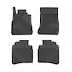 Frogum Set of Front and Rear Mats 4pcs for Mercedes-Benz S Scania S 2013-2020 Black