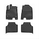 Frogum Set of Front and Rear Mats 4pcs for Kia Niro 2018-2022 Black