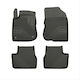 Frogum Set of Front and Rear Mats 4pcs for Peugeot 2008 / 208 2013-2019 Black