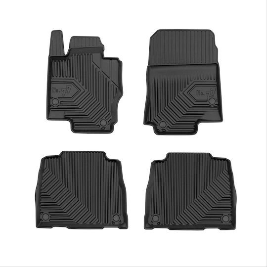 Frogum Set of Front and Rear Mats 4pcs for Mercedes-Benz GLS 2019 Black