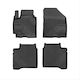 Frogum Set of Front and Rear Mats 4pcs for Suzuki Baleno 2015 Black