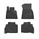 Frogum Set of Front and Rear Mats 3pcs for BMW X7 2018 Black
