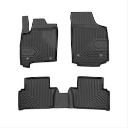 Frogum Σετ Μπροστινά και Πίσω 3τμχ για Opel Meriva 2003-2010 Μαύρα Frogum Σετ Μπροστινά και Πίσω 3τμχ για Opel Meriva 2003-2010 Μαύρα