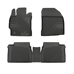 Frogum Σετ Μπροστινά και Πίσω 3τμχ για Toyota Corolla 2013-2019 Μαύρα Frogum Σετ Μπροστινά και Πίσω 3τμχ για Toyota Corolla 2013-2019 Μαύρα