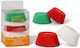 Decora Karamellpapiere für Cupcakes Papier 5x3.2cm 0339747 75pcs