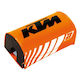 Blackbird Racing Motorcycle Handlebar Pad Protector Orange